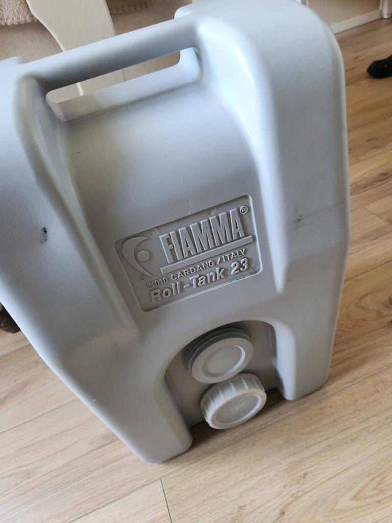 Afvoerwater /vuilwater tank Fiamma, Caravans en Kamperen, Kampeeraccessoires, Ophalen, Zo goed als nieuw