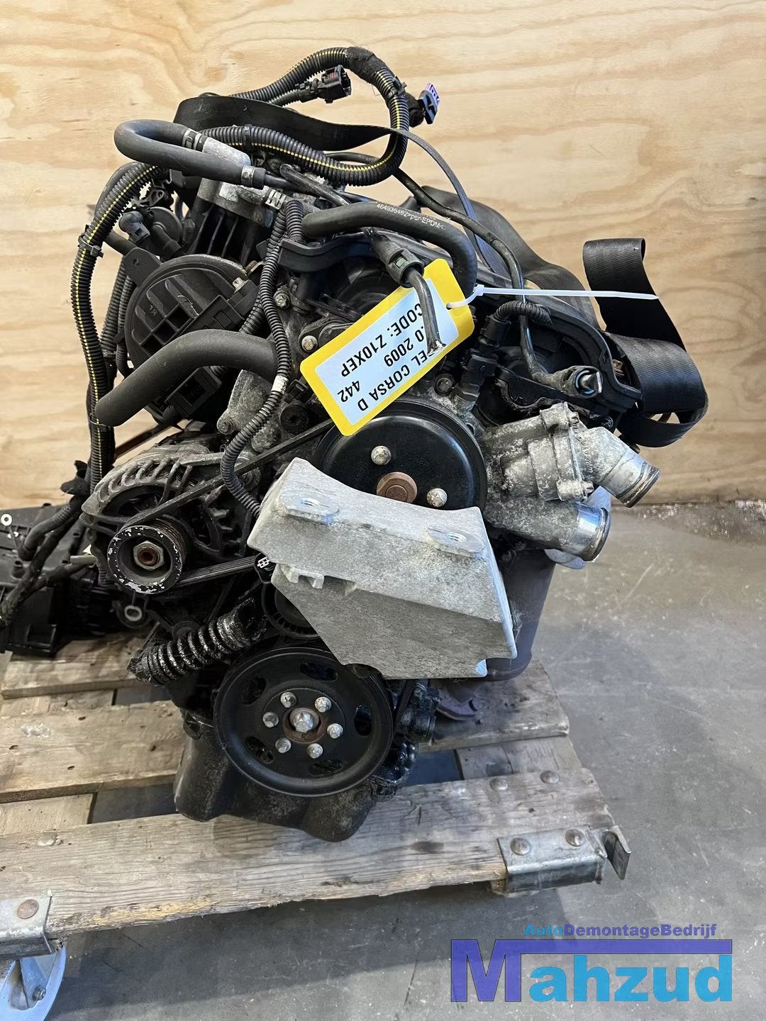 OPEL CORSA D 1.0 Motorblok motor Z10XEP, Gebruikt, Opel Automobile GmbH, Ophalen of Verzenden, Kontakt@opel-infoservice.de