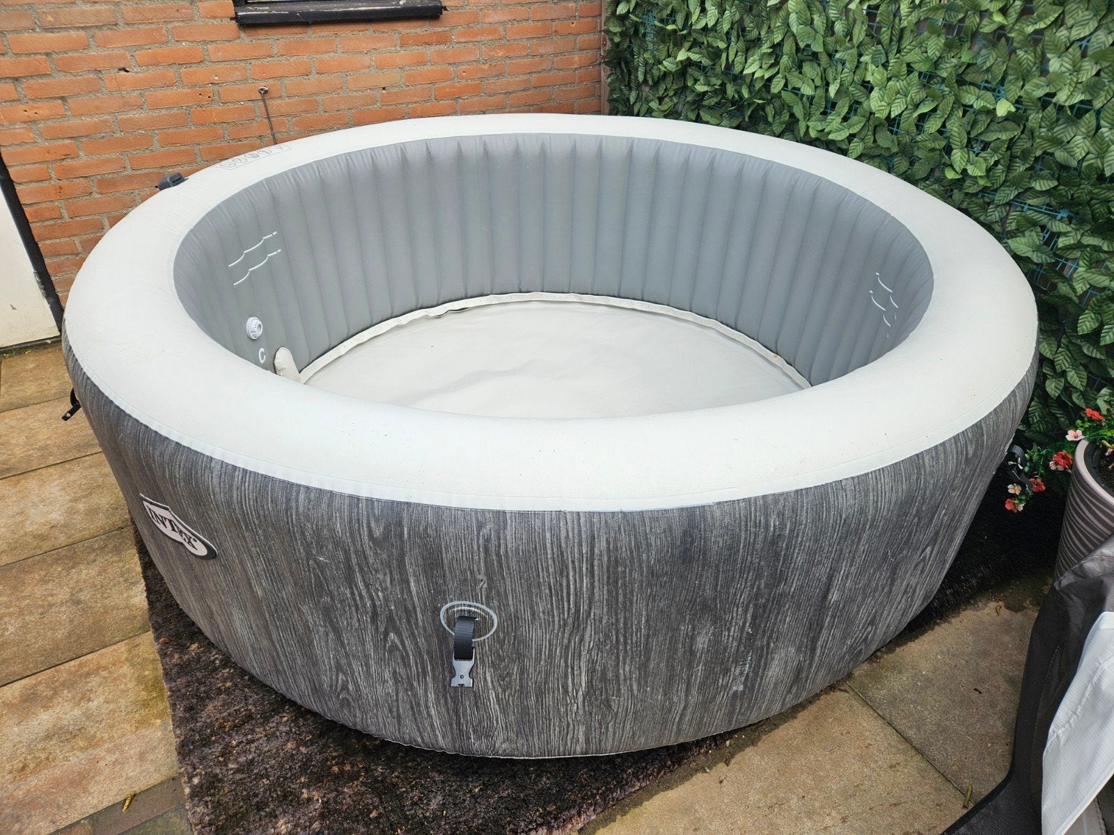 Intex Pure Spa 6-persoons opblaasbare jacuzzi incl accessoir, Tuin en Terras, Ophalen, Gebruikt
