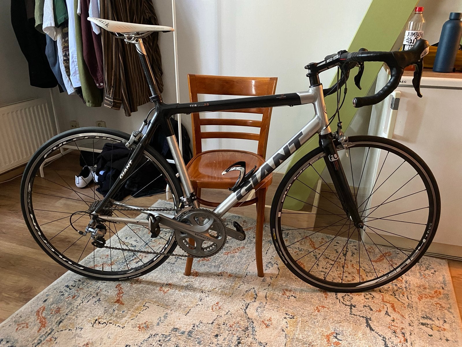 Giant TCR Alliance 2.0 racefiets, Fietsen en Brommers, Ophalen, 28 inch, Gebruikt, Aluminium