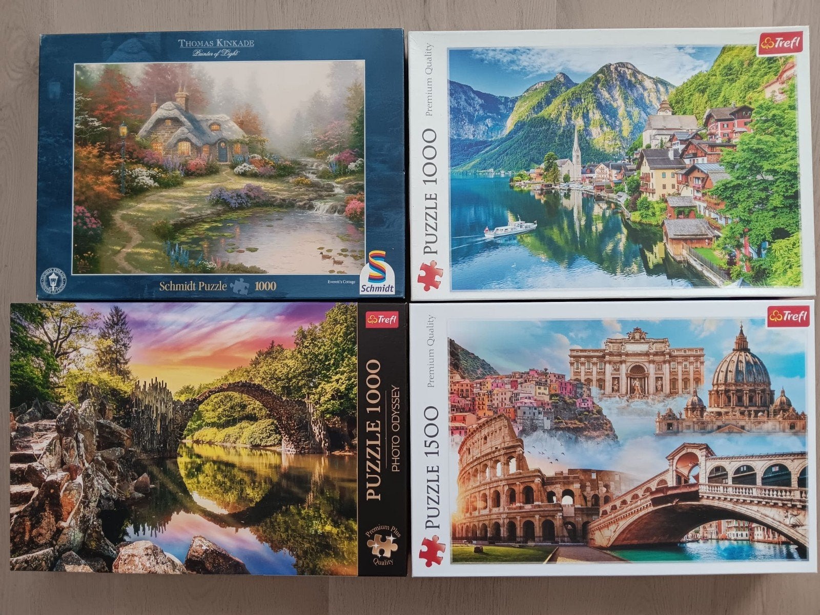 Grote collectie legpuzzels - diverse merken en afbeeldingen, Ophalen of Verzenden, 500 t/m 1500 stukjes, Gebruikt, Legpuzzel