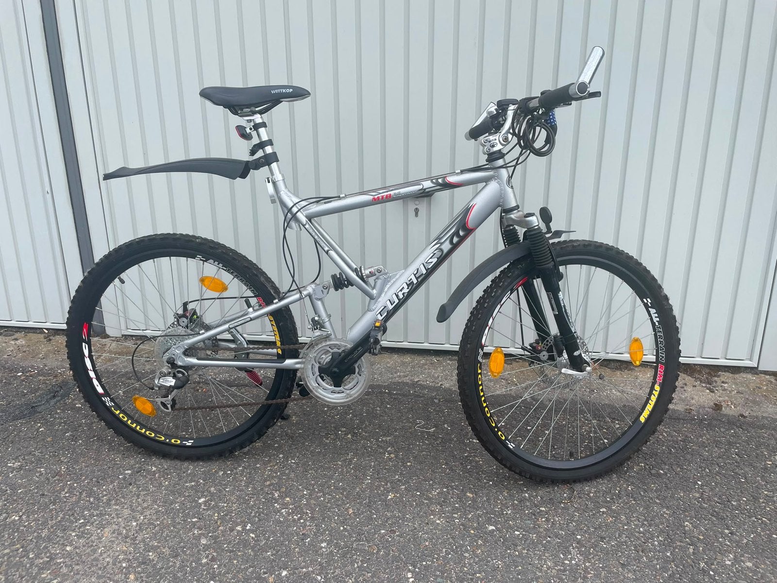 Curtis Full Suspension Mountainbike - Zo goed als nieuw, Fietsen en Brommers, Fietsen | Mountainbikes en ATB, 49 tot 53 cm, Zo goed als nieuw