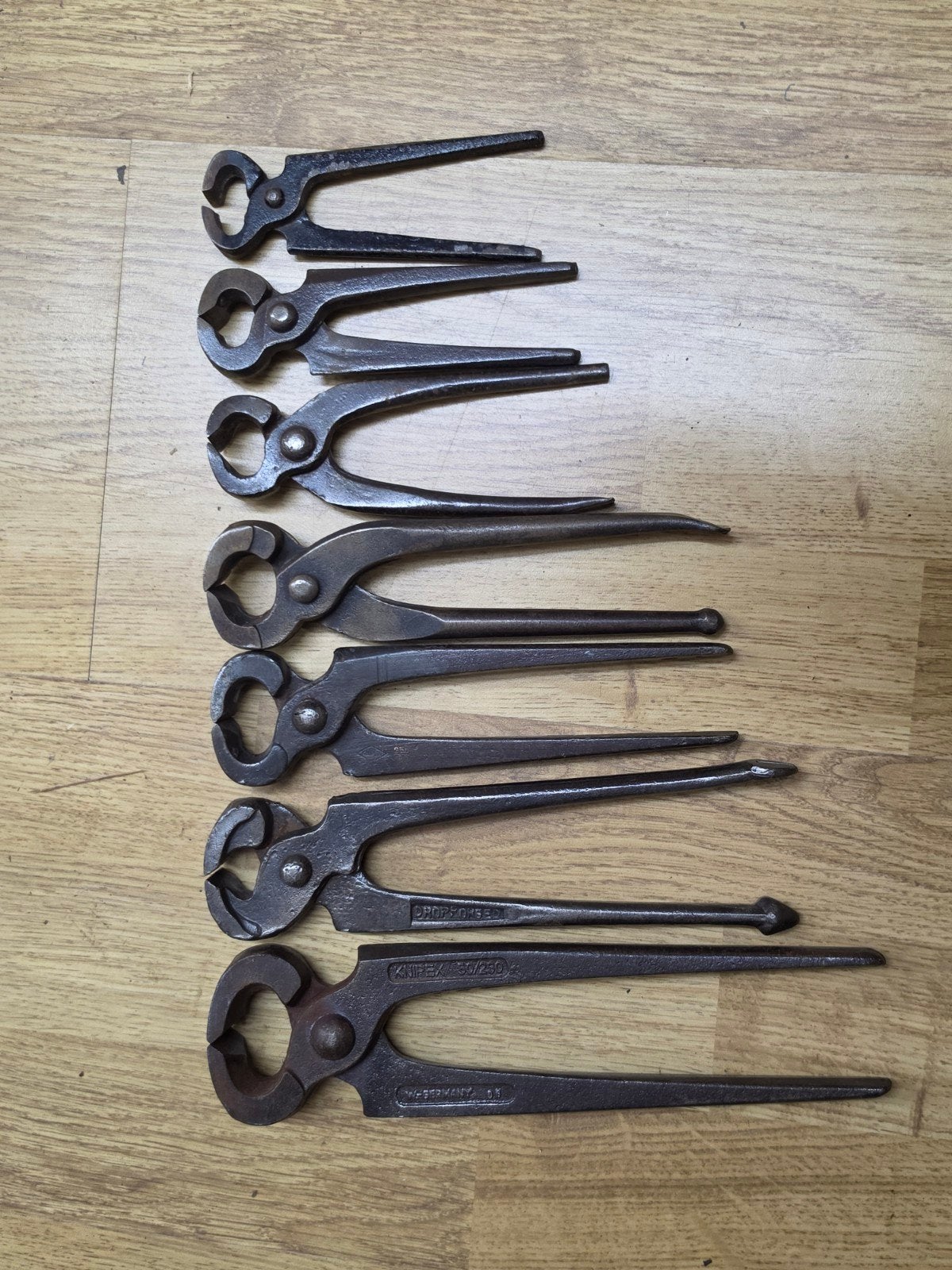 Set van diverse nijptangen, Ophalen of Verzenden, Gebruikt, Tang, Overige merken