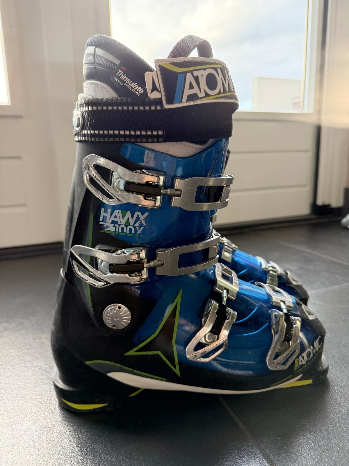 Atomic Hawx 100X skischoenen - Maat 27.0/27.5, Sport en Fitness, Gebruikt, Schoenen, Ophalen of Verzenden, Atomic