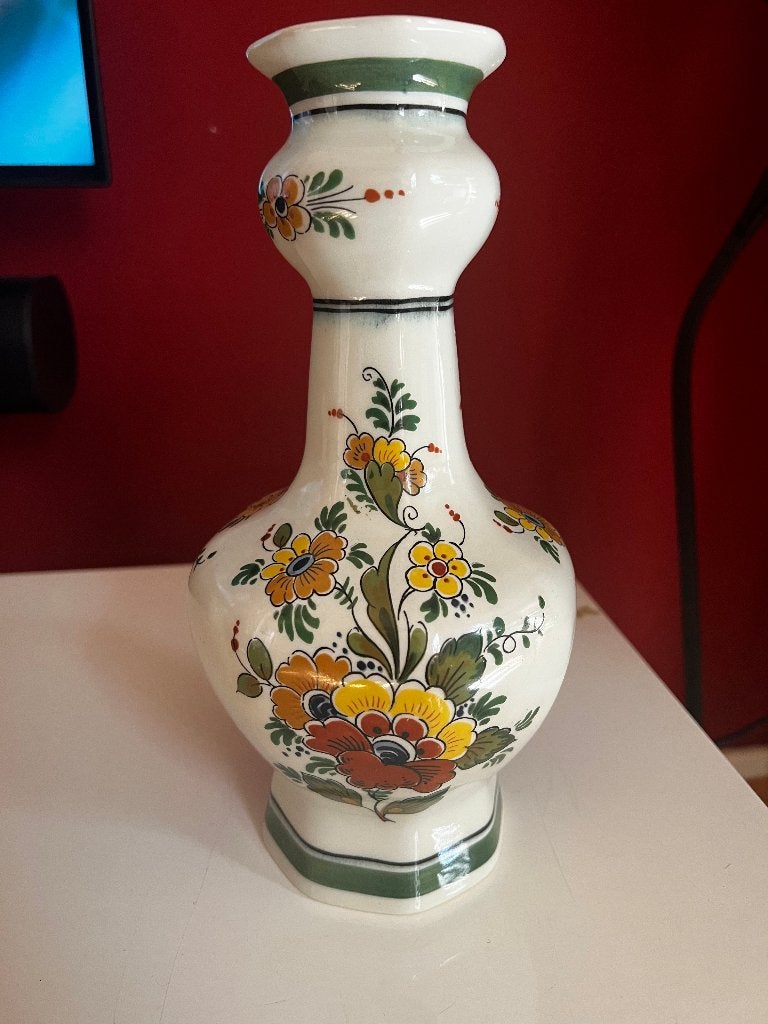 Vintage Delfs vaas, Antiek en Kunst, Ophalen