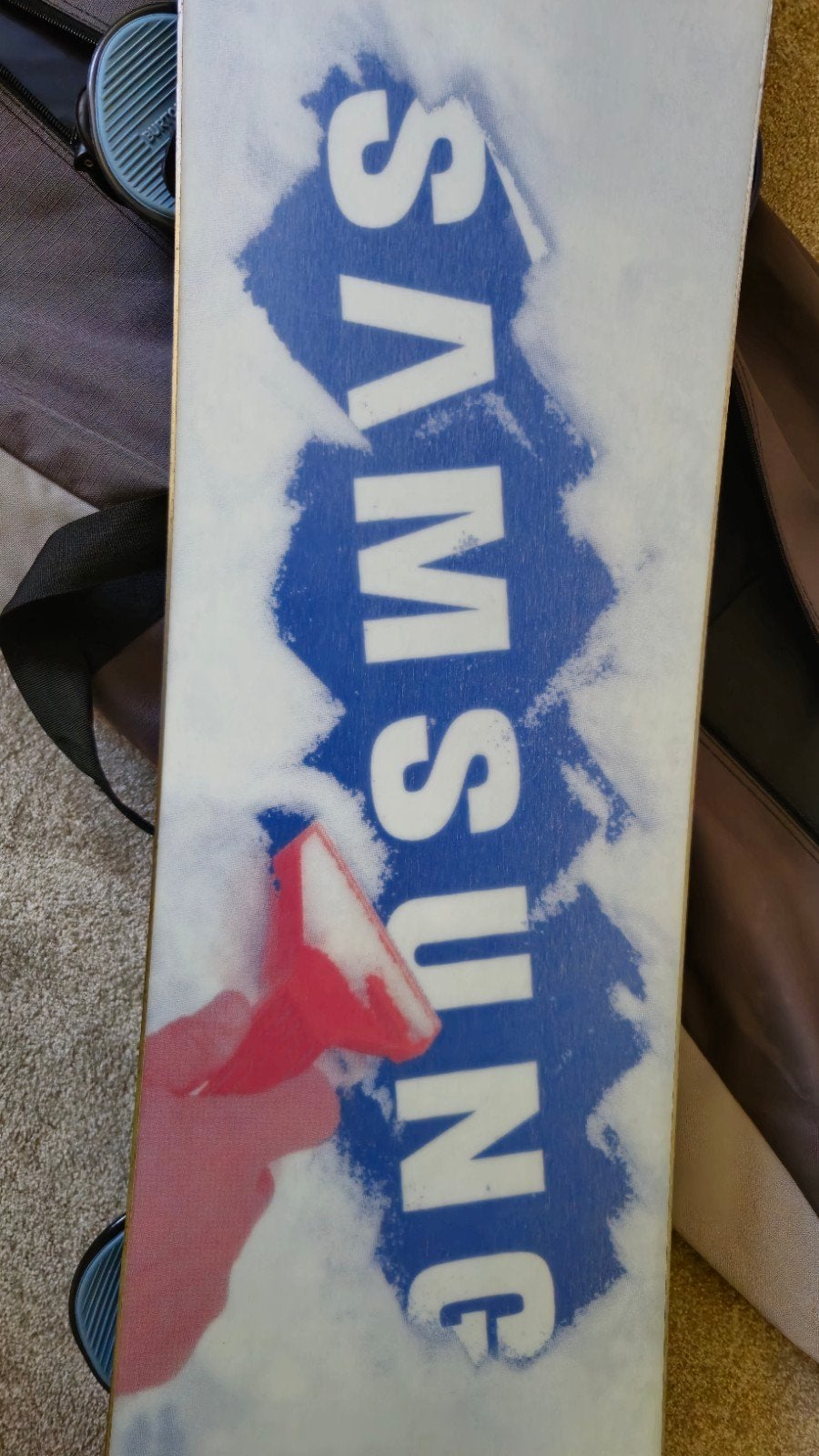 Samsung Snowboard Salt Lake 2002 Olympische Spelen, Overige merken, Gebruikt, Overige typen, Ophalen of Verzenden