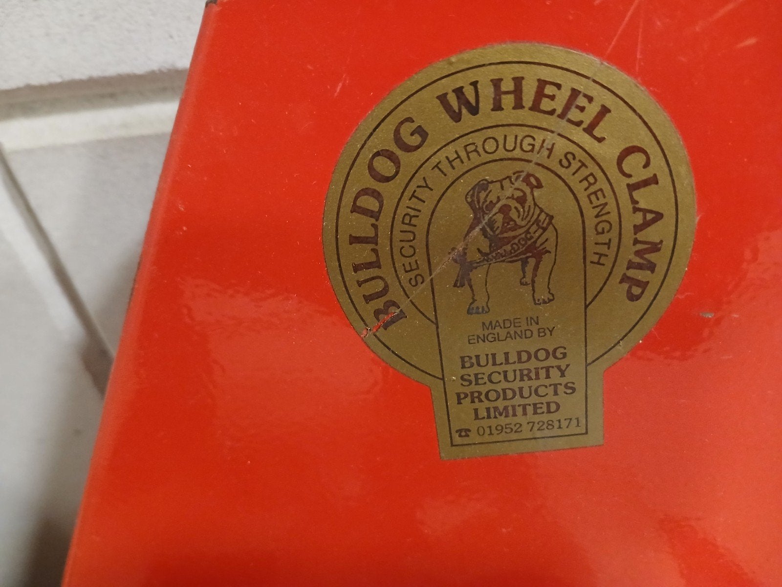 Bulldog Wheel Clamp - Beveilig uw voertuig, Auto diversen, Ophalen, Gebruikt