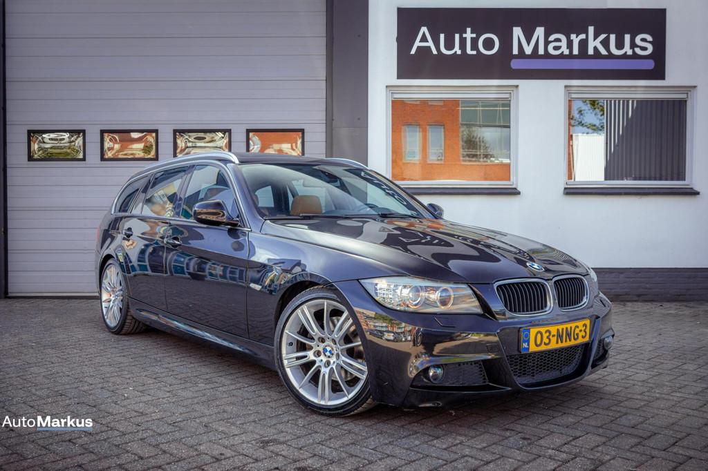 BMW 3-serie Touring 320i High Executive 3X M-Sport|Pano|Lede, Auto's, Automaat, Euro 5, Achterwielaandrijving, 4 cilinders