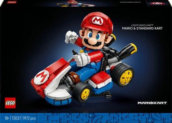Lego 72037 Mario Kart - Mario & Standard Kart, Lego, Compleet, Ophalen of Verzenden, Zo goed als nieuw