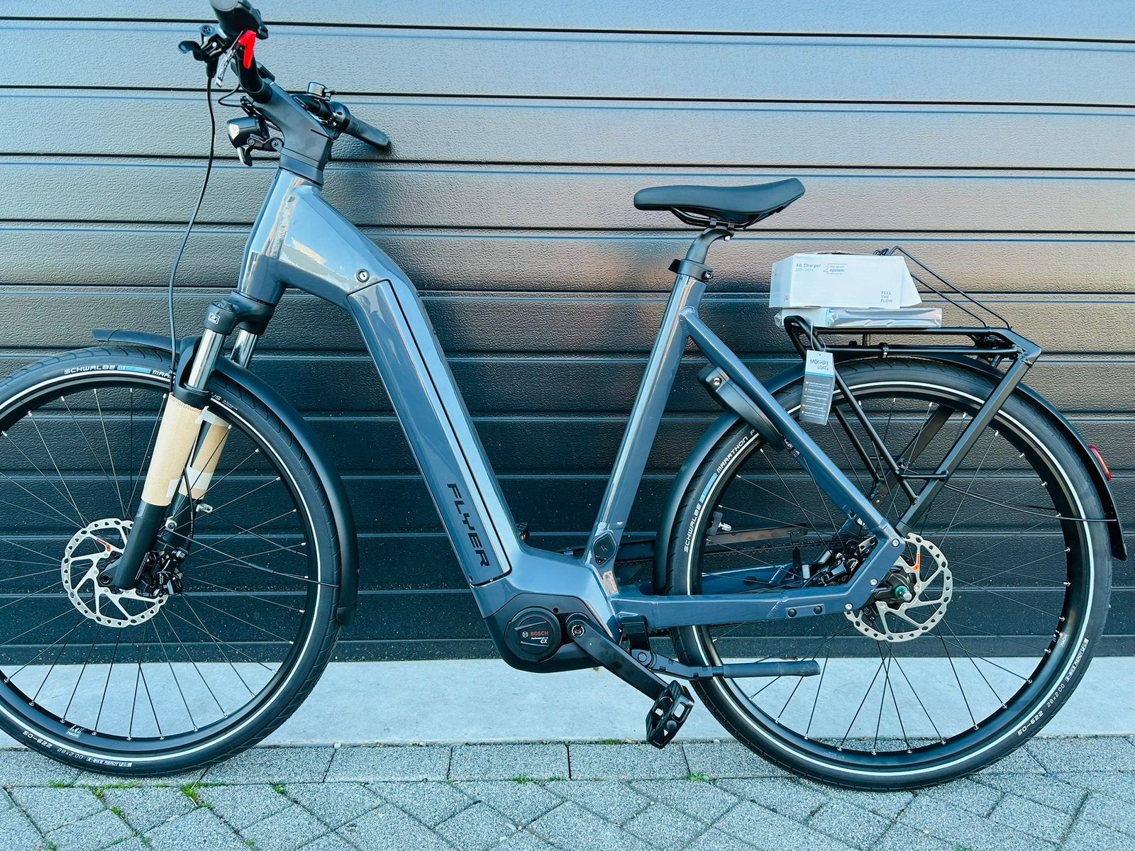 Foto 8 van Nieuwe Flyer GoTour 5.43CX 750wh accu performance CX belt