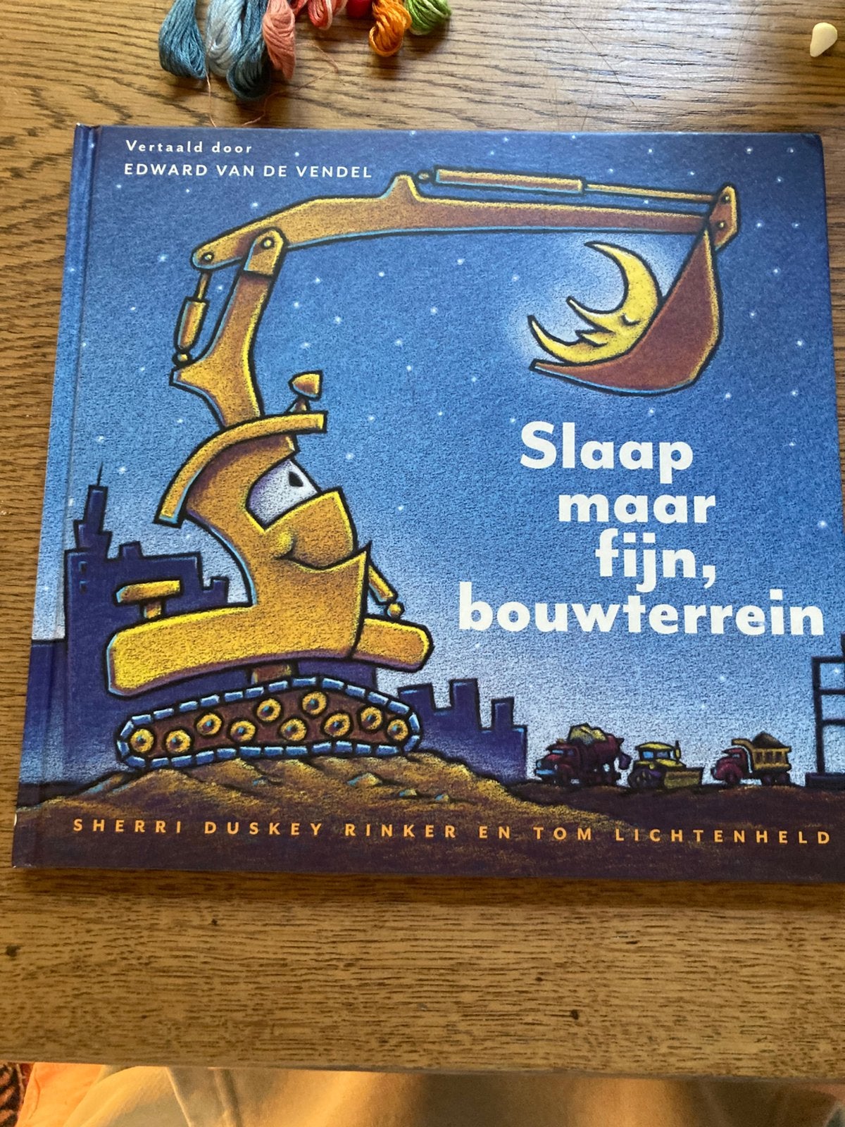 Sherri Duskey Rinker - Slaap maar fijn, bouwterrein, Ophalen of Verzenden, Zo goed als nieuw, Sherri Duskey Rinker
