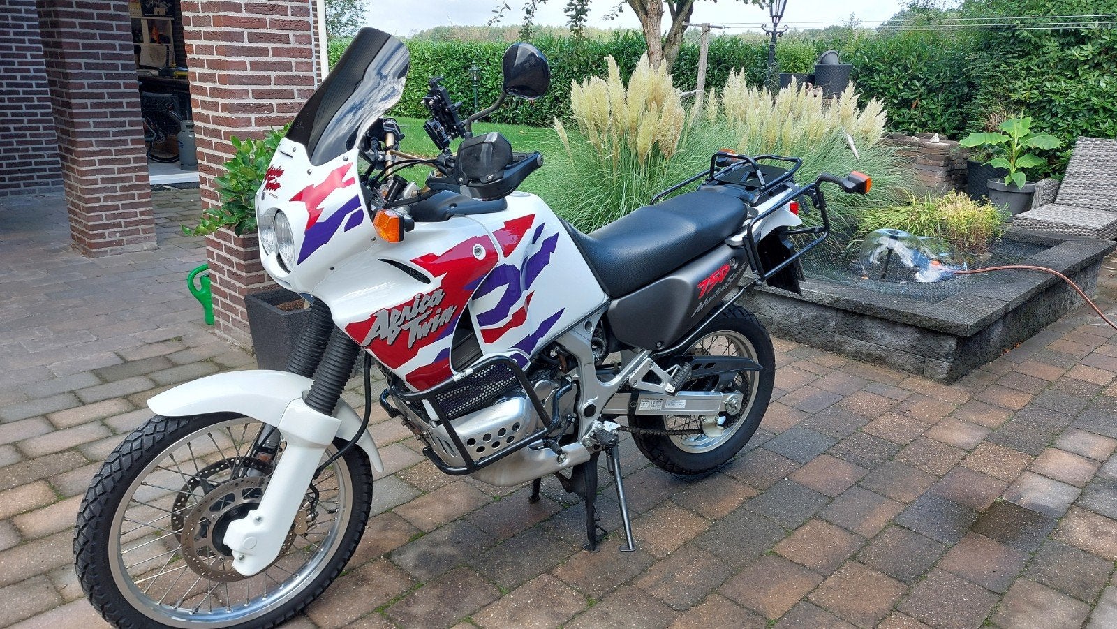 Honda XRV 750 Africa Twin 2000, 2 cilinders, Sportuitlaat, Particulier, 742 cc