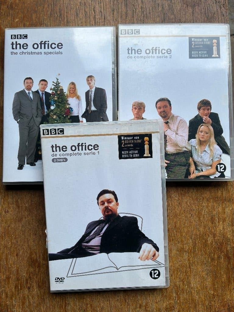 BBC's The Office serie 1-2- Christmasspecial COMPLEET, Vanaf 12 jaar, Ophalen of Verzenden, Zo goed als nieuw, Komedie
