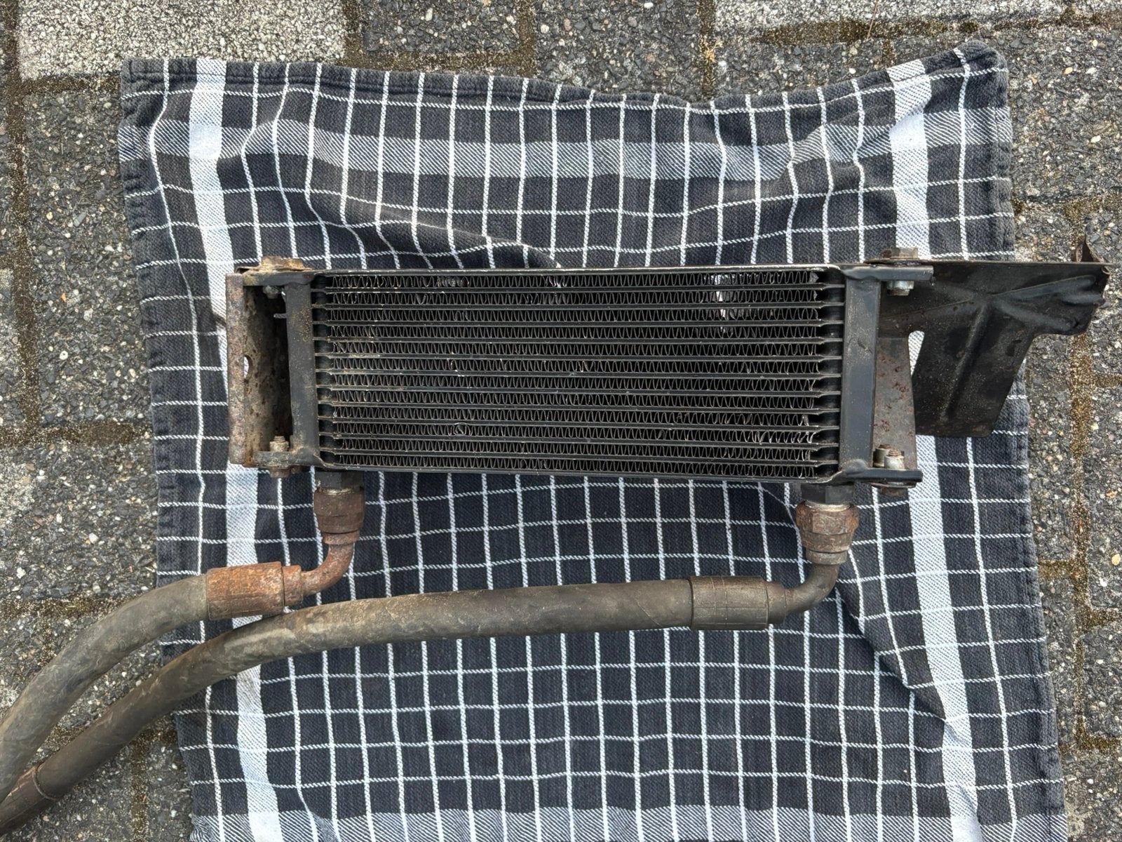 Volvo 240/740/940 Turbo externe oliekoeler radiator, Ophalen of Verzenden, Gebruikt, Volvo
