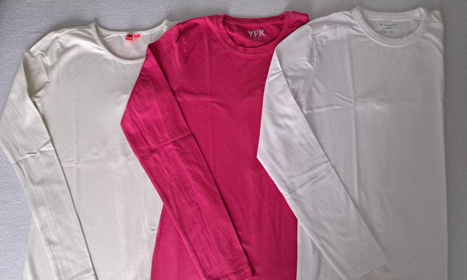 NIEUW: 3 uni longsleeves, mt. 158/164, Ophalen of Verzenden, Nieuw, Meisje, Shirt of Longsleeve