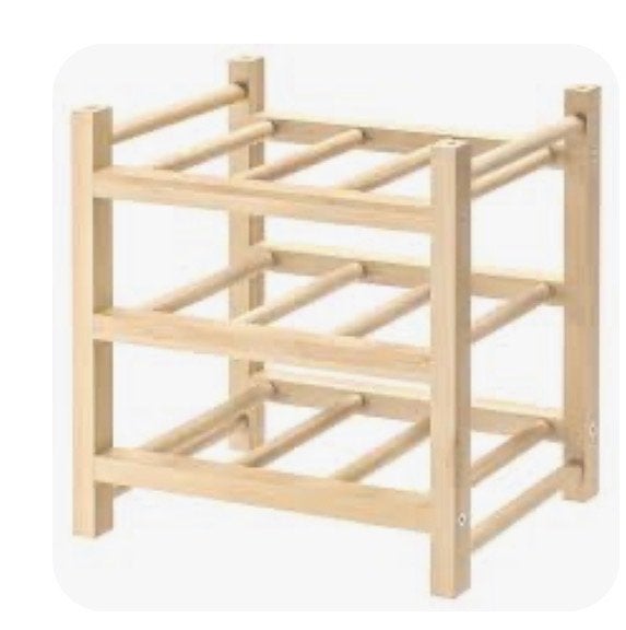 IKEA wijnrek - Nieuw in doos, Ophalen, 5 tot 15 flessen, Nieuw, 5 – 50