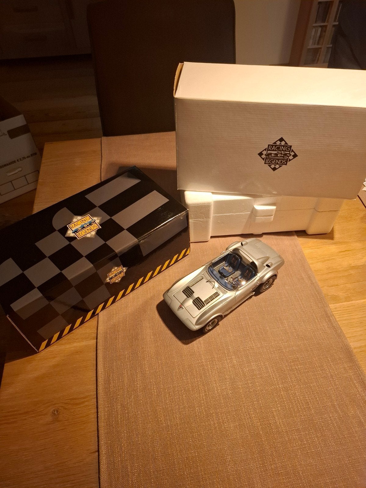 Corvette Grand Sport Exoto 1:18, Hobby en Vrije tijd, Ophalen of Verzenden, Nieuw, Auto, Overige merken