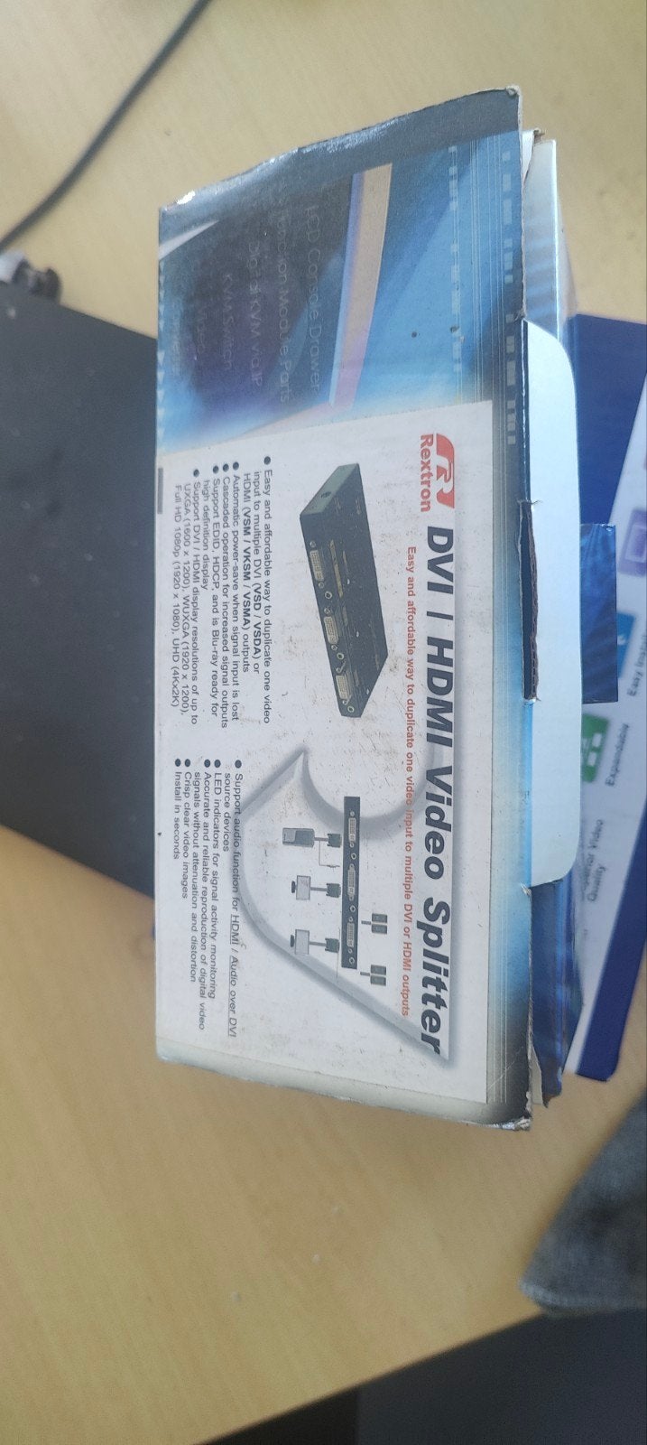 Rexon DVI HDMI Video Splitter - HDCP Ready, Ophalen of Verzenden