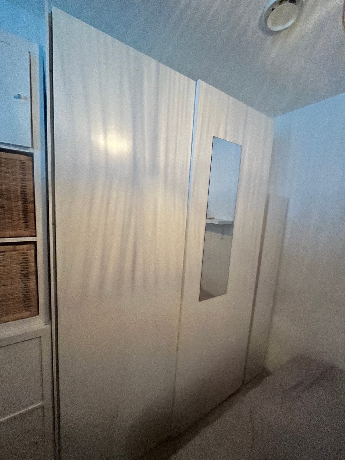 IKEA Pax kast met schuifdeuren en spiegel, Ophalen, Overige materialen, Met deur(en), Gebruikt