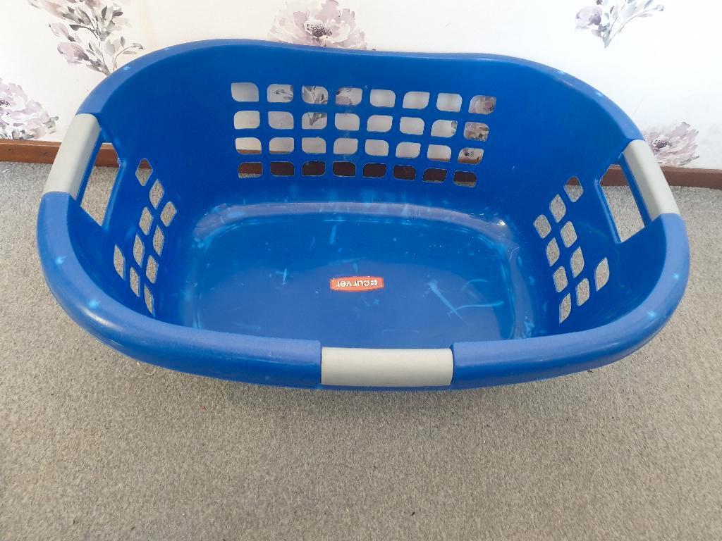 Curver wasmand, Ophalen of Verzenden, Gebruikt, Wit, Overige typen