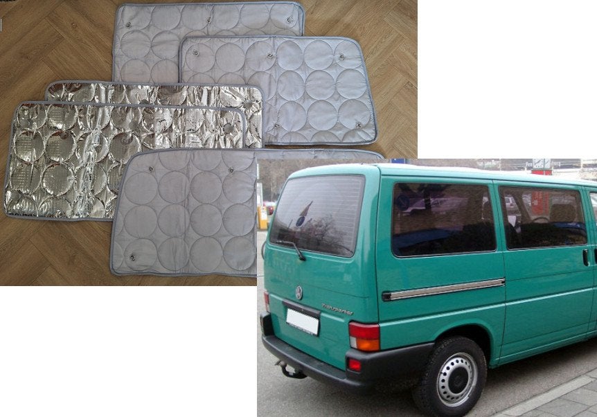 Raamisolatie Volkswagen T4 Achterzijde 5 delige set, Buurserstraat 15 A, 7481 EG,Haaksbergen, Ophalen of Verzenden, Info@123CamperOnderdelen.nl