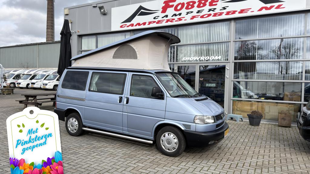 Leuke en nette Volkswagen Westfalia T4 Uit 2001 met hefdak, Koelkast, Volkswagen, Bedrijf, Tot en met 3