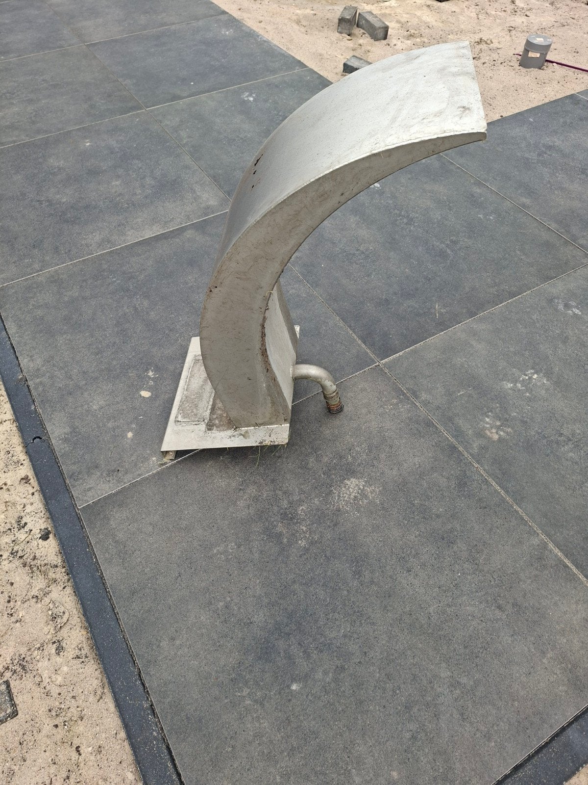 RVS Waterval Ornament inclusief pomp, Ophalen of Verzenden
