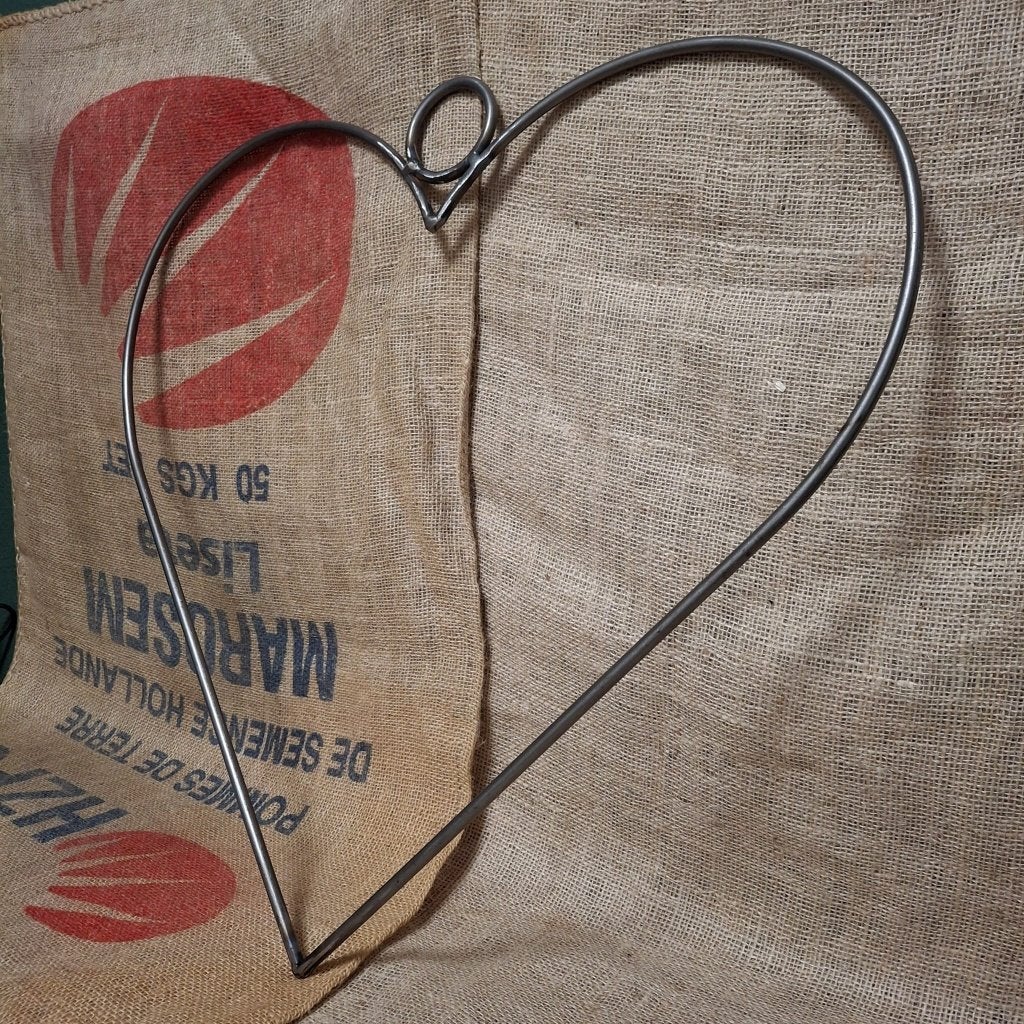 Handgemaakte ijzeren harten - IJzerwerk, Diversen, Nieuw, Ophalen of Verzenden