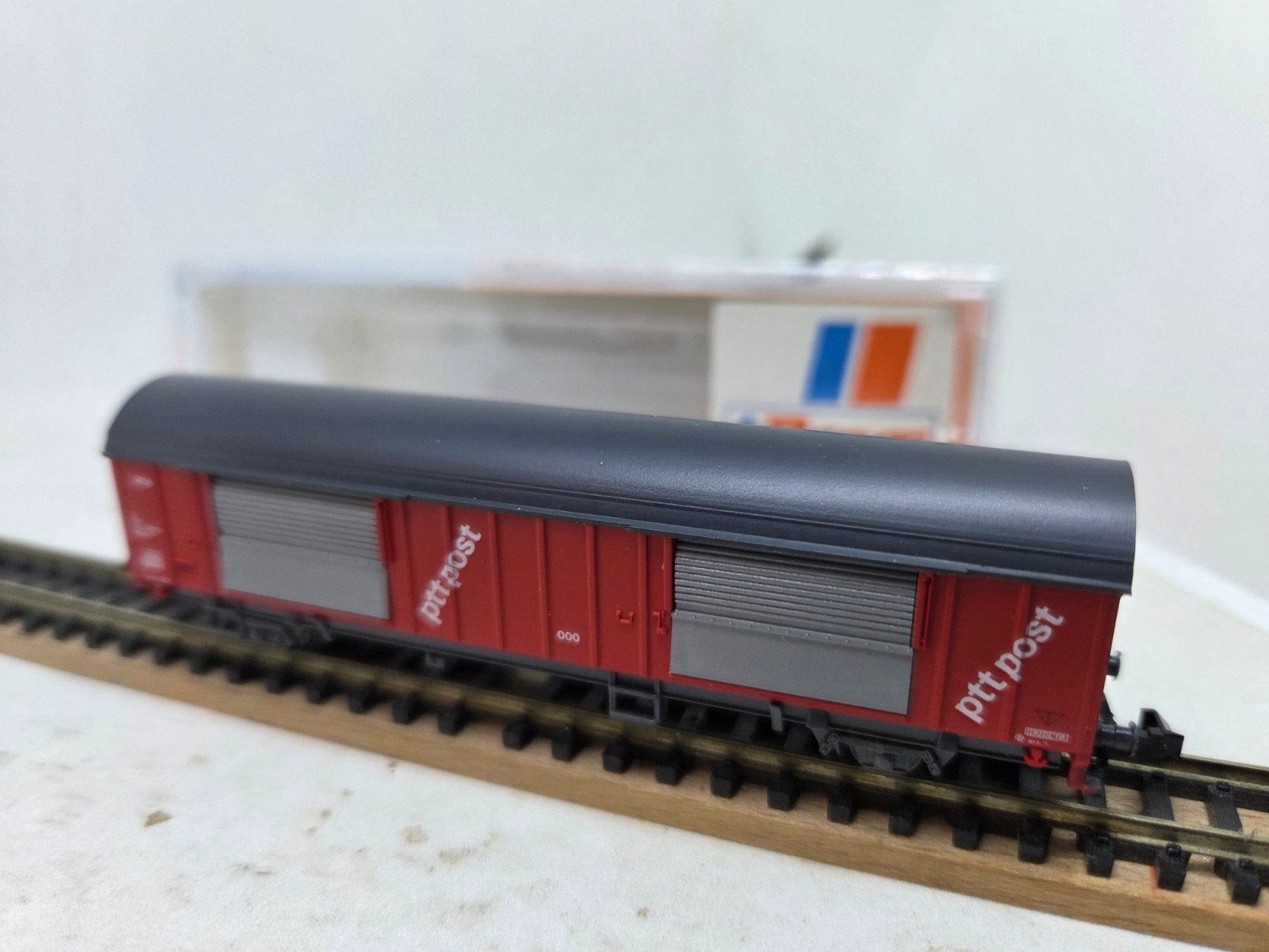 Roco 25168 NS PTT postwagon - Perfecte staat met OVP, Gelijkstroom, Analoog, Ophalen of Verzenden, Roco