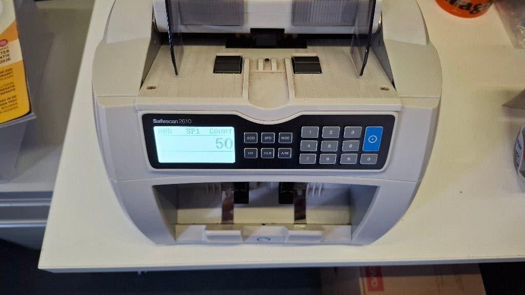 Biljet telmachine Safescan 2610, Ophalen of Verzenden, Sorteermachine of Telmachine