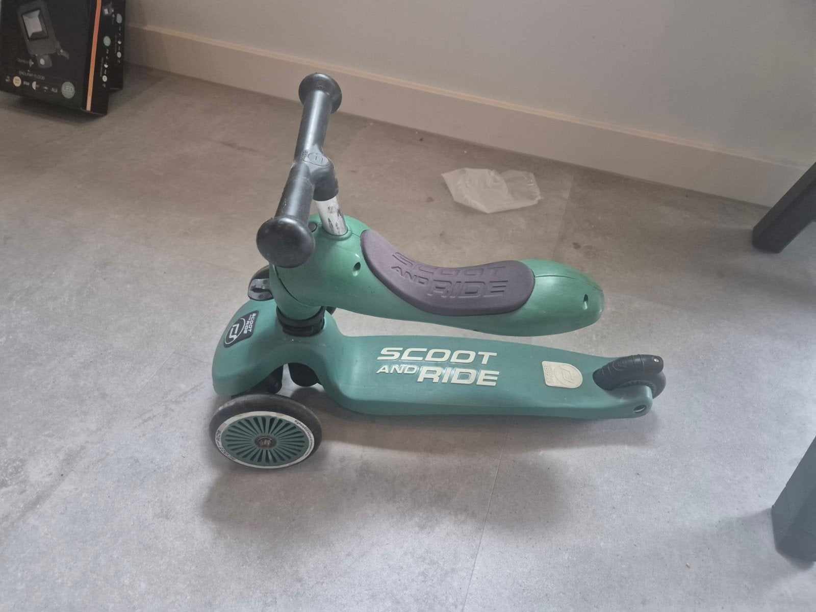 Scoot and Ride Highwaykick 1 (2-in-1 step/loopfiets), Ophalen of Verzenden, Gebruikt, Gewone step