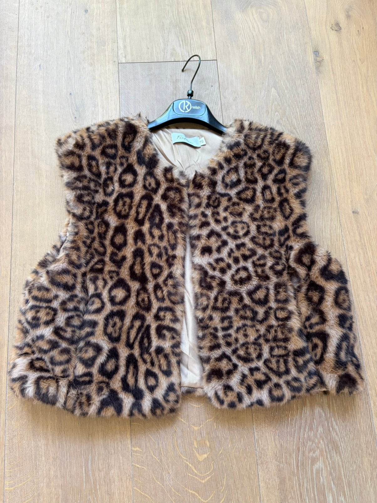 FEELKOO fakefur gilet panter mt TU, Verzenden, Parijs, Nieuw, Misskoo