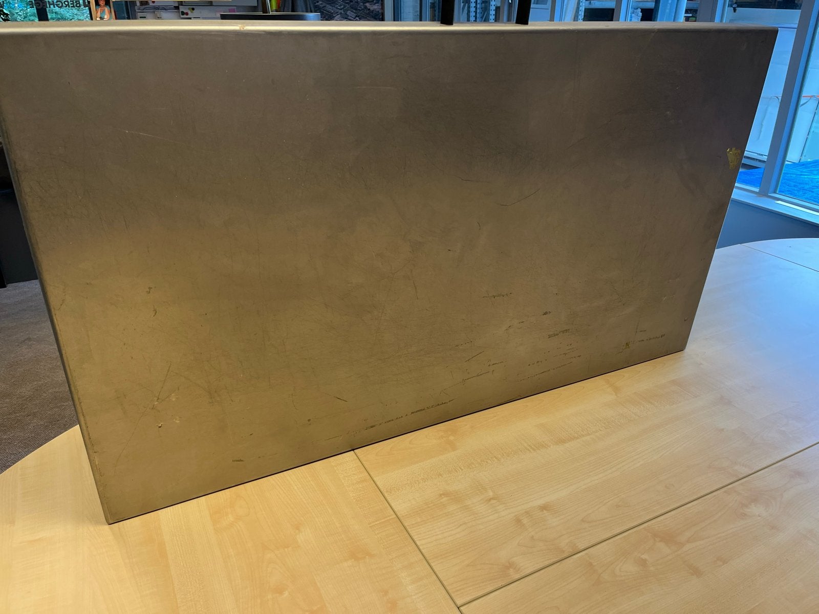 RVS Opklaptafel Horeca Tuin Garage Werkbank, Ophalen of Verzenden, Gebruikt