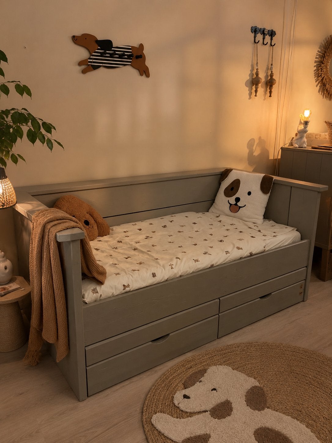 Peuterbed •Labra• by Juffrouw Kwast 30% KORTING, Ophalen, Info@juffrouw-kwast.nl, 7443BS, Juffrouw Kwast