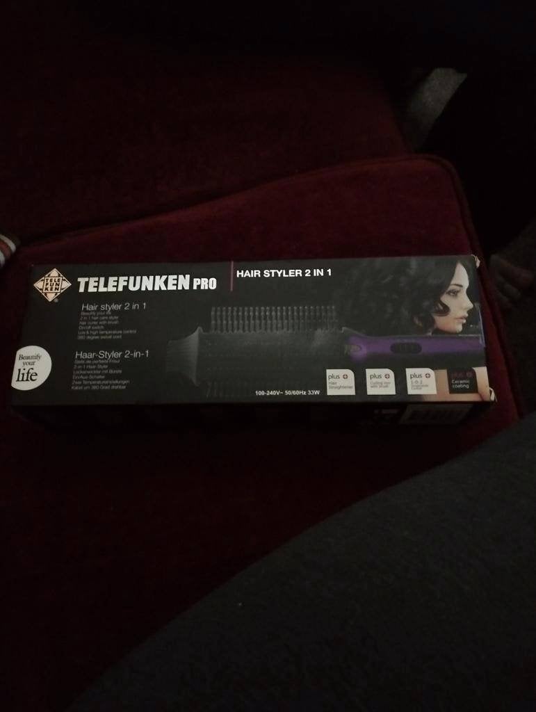 Telefunken pro, Ophalen, Nieuw, Krultang of Stijltang