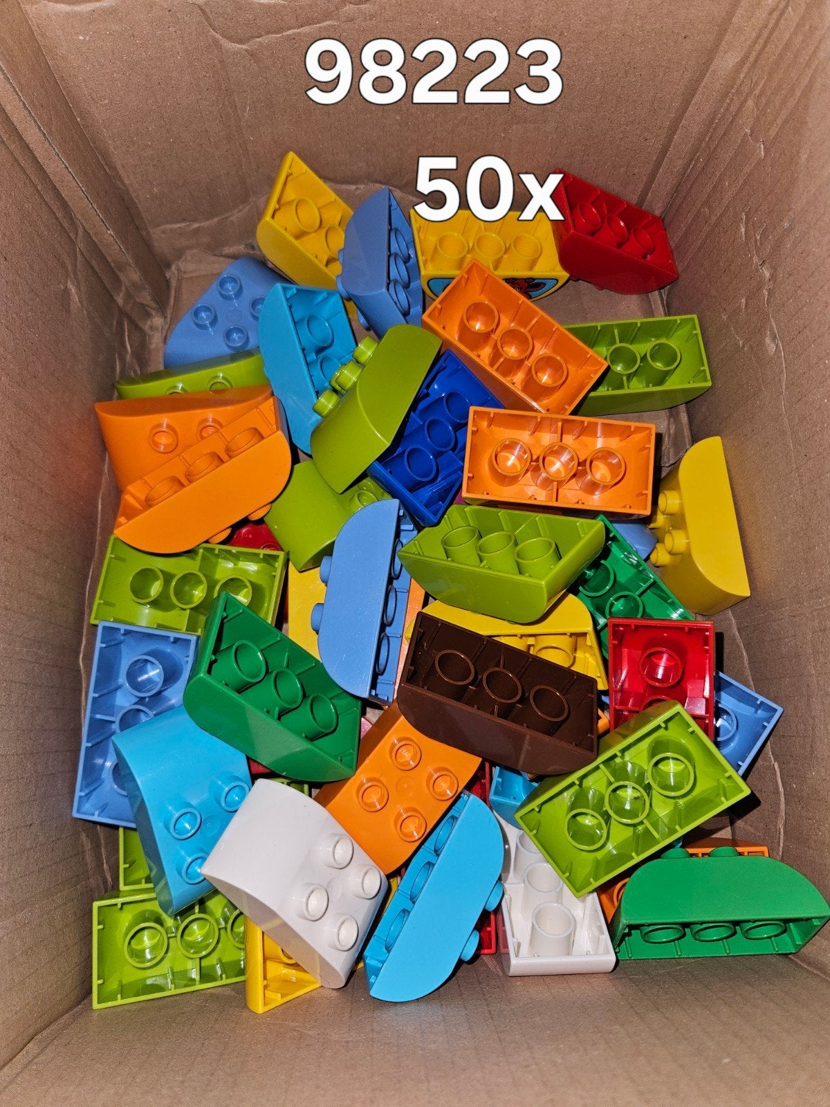 Duplo 98223 blokjes 2x4 afgerond, Ophalen of Verzenden, Duplo