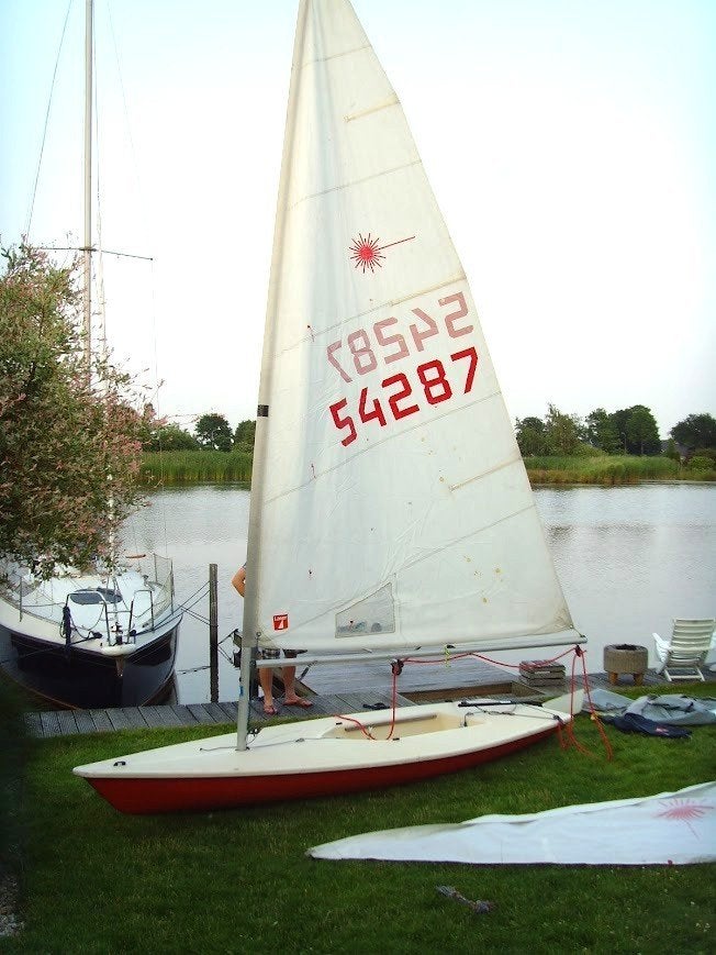 Zeilboot Laser, Ophalen, Laser, Gebruikt, Laser