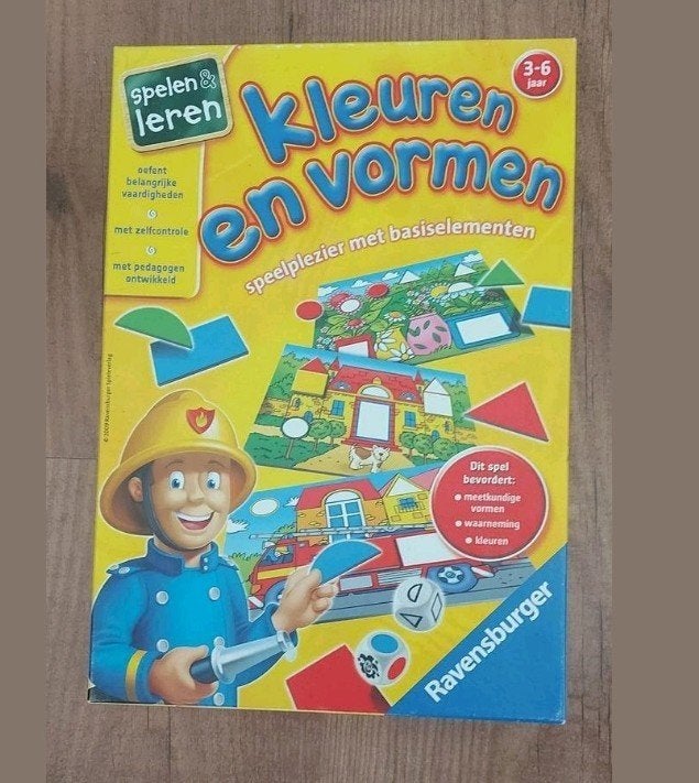 Ravensburger  Kleuren en Vormen Spel, Ophalen of Verzenden, Zo goed als nieuw, Taal en Lezen