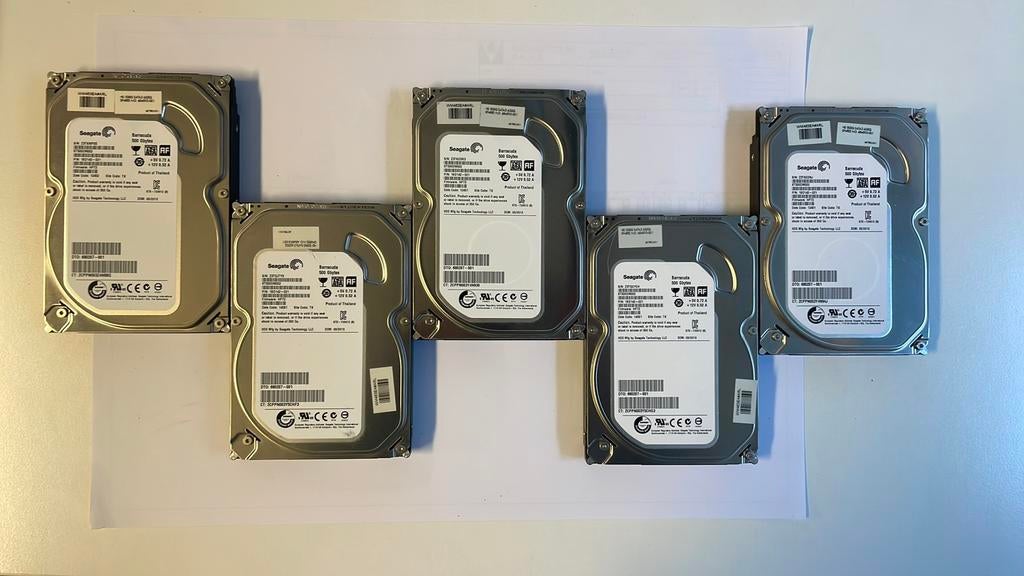 Seagate Barracuda HDD - 500GB, Intern, Ophalen of Verzenden, Zo goed als nieuw, Seagate