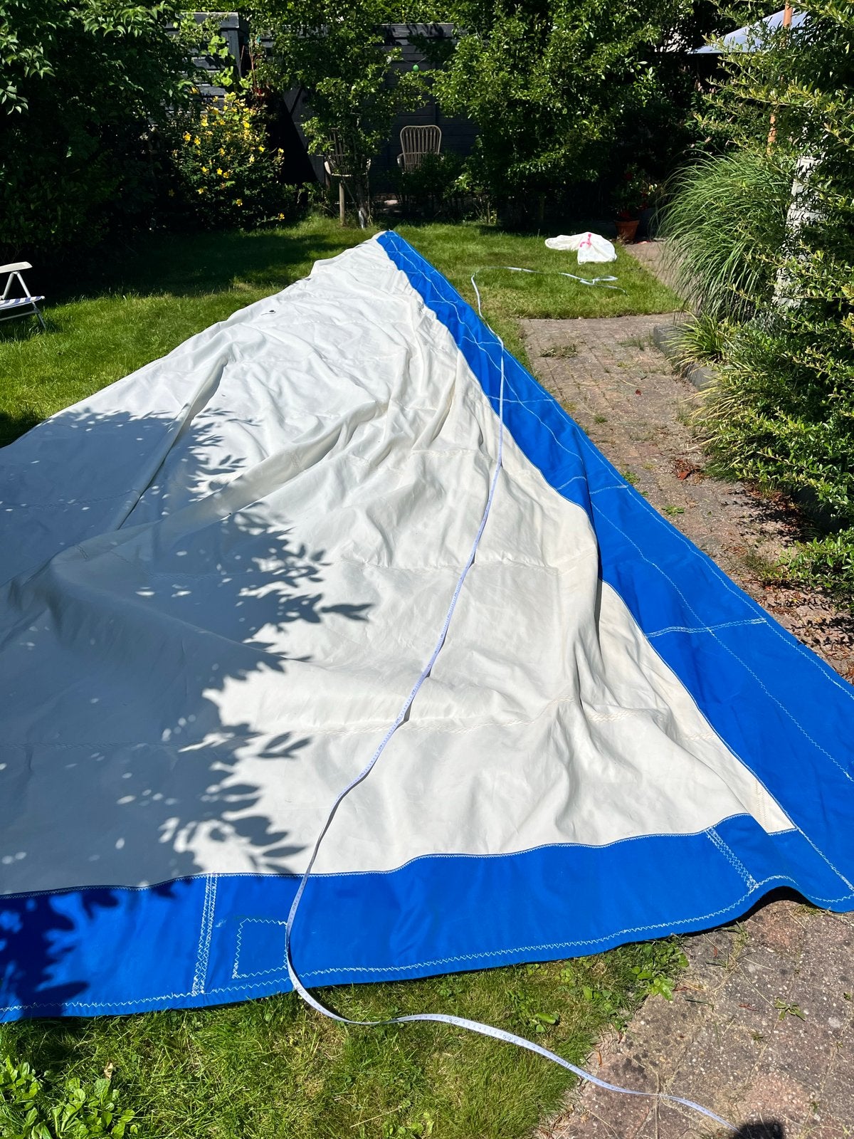 Rol genua, Ophalen, 6 meter of meer, Gebruikt, 15 tot 30 m²