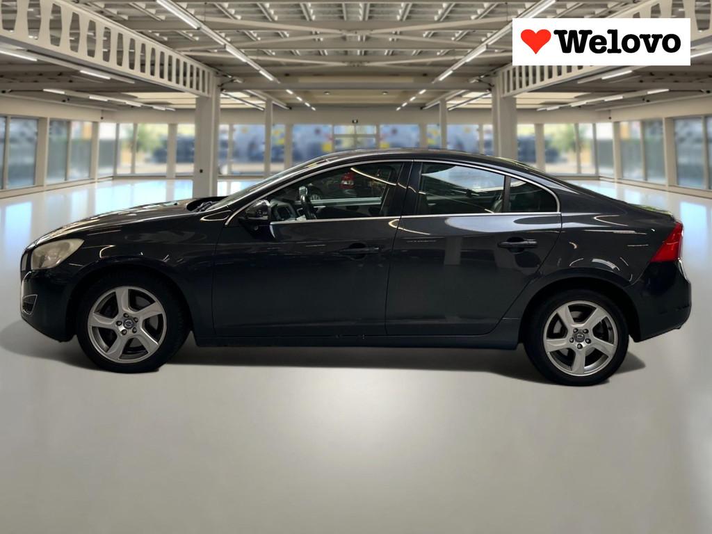 Volvo S60 2.4 D5 Summum Schuifdak, Navi+Camera, leer..., Euro 5, Zwart, S60, Leder