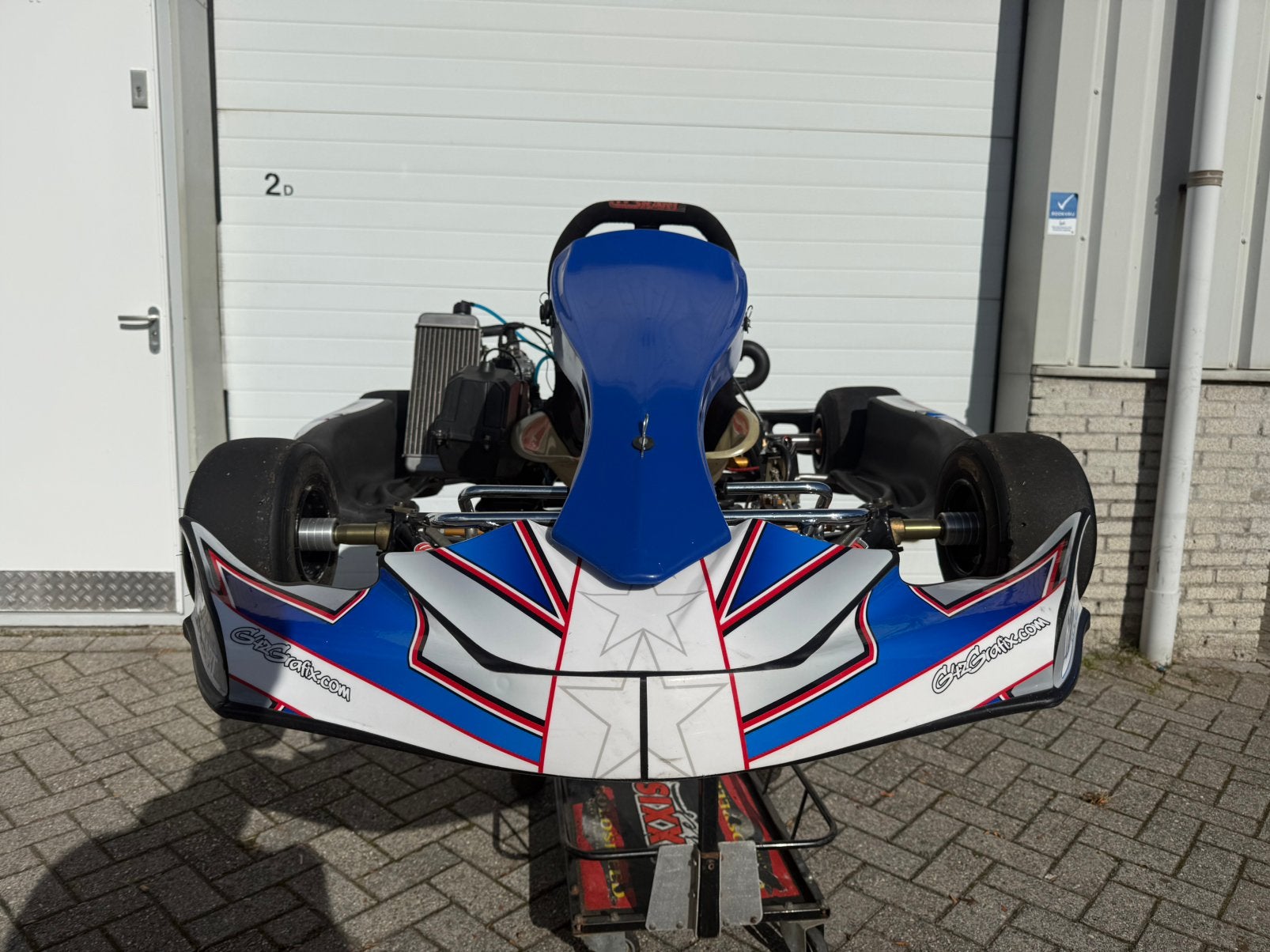 Rotax max senior 125cc | alfano| zeer netjes | ms kart, Ophalen, Zo goed als nieuw, Kart