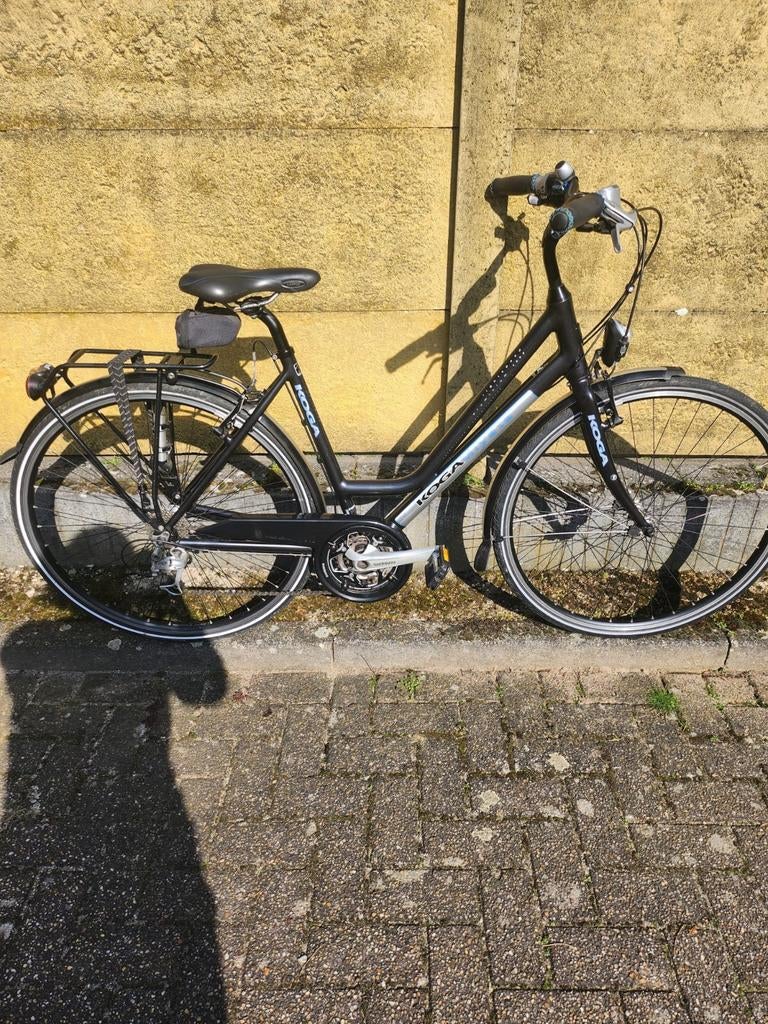 Koga Miyata lightspeed Framemaat 50cm 3x9 versn. Shimano LX, 28 inch, Velgrem, 47 tot 50 cm, Ophalen of Verzenden