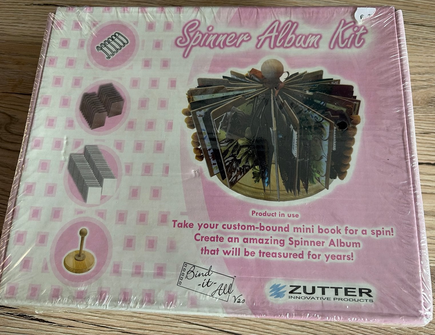 Zutter Spinner Album Kit, Ophalen of Verzenden, Nieuw, Album of Boek, Overige merken