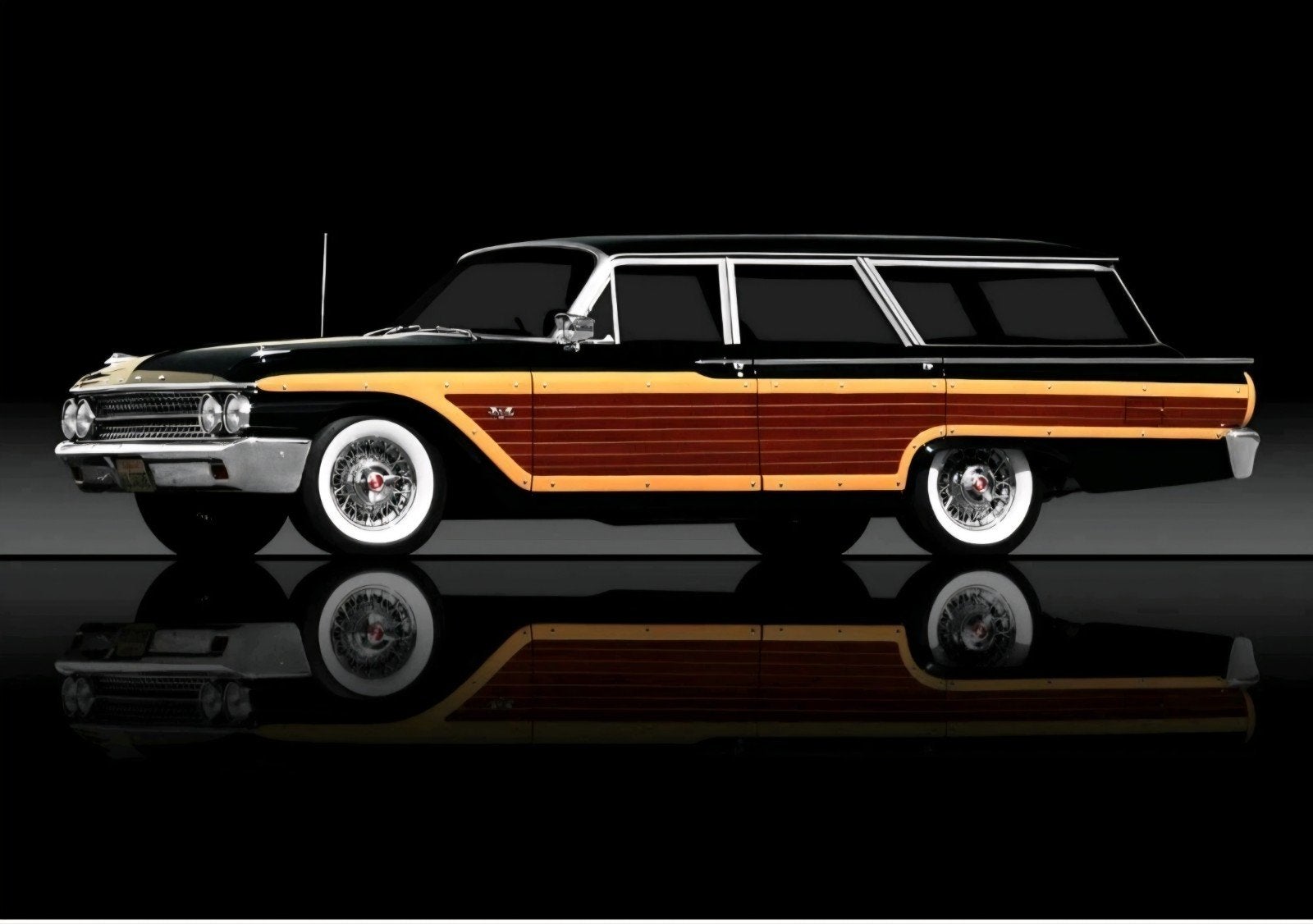 Ford Country Squire 1960 (1:18) NIEUW in doos, Ophalen of Verzenden, Nieuw, Auto, Overige merken