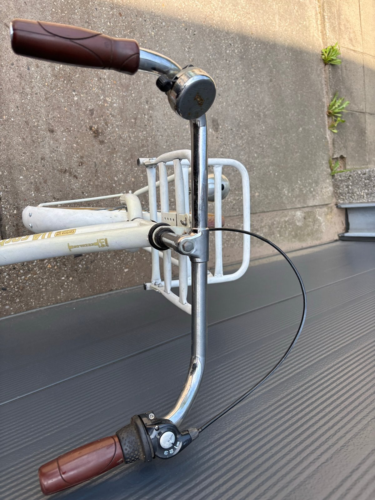 Kinderfiets met terugtraprem en voordrager, Fietsen en Brommers, Terugtraprem, 50 tot 53 cm, Ophalen, Overige merken