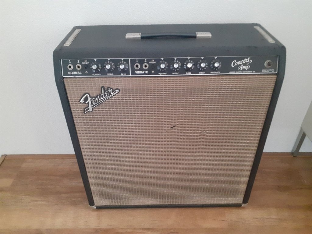 Fender Concert 1964 Blackface, Ophalen, Zo goed als nieuw, Gitaar, Minder dan 50 watt