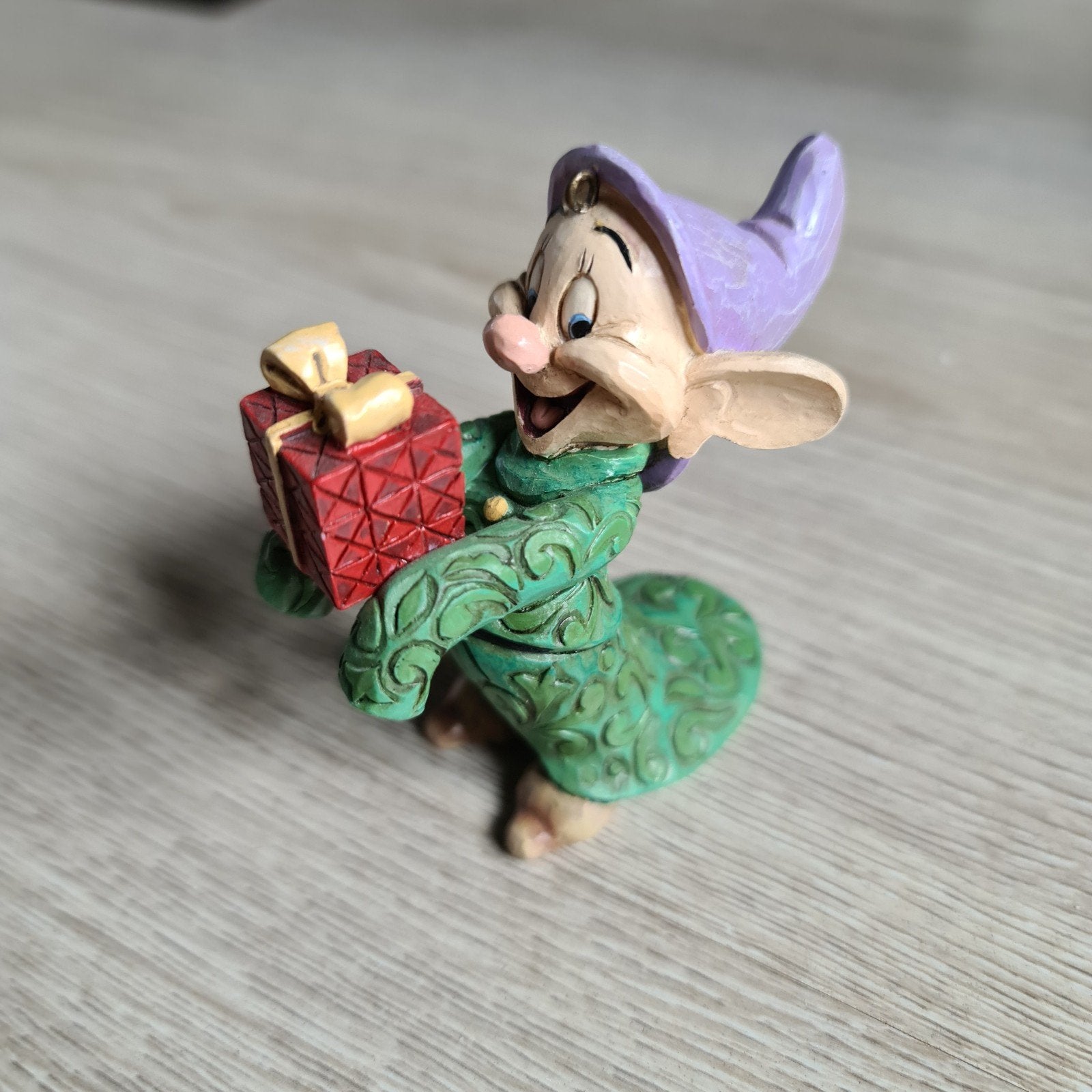 Disney Traditions Dopey ornament Jim Shore Enesco, Verzamelen, Disney, Ophalen of Verzenden, Zo goed als nieuw, Beeldje of Figuurtje