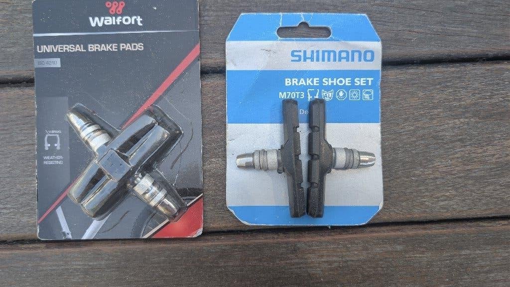Nieuwe Shimano en Walfort remblokken set, Fietsen en Brommers, Ophalen of Verzenden, Nieuw, Remmen