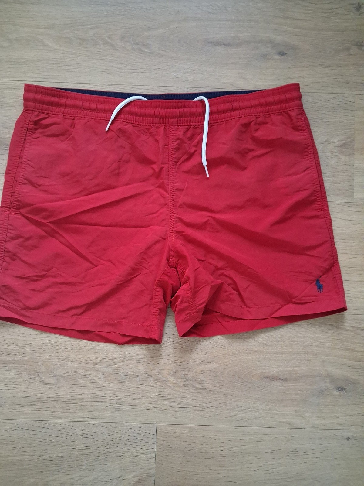 Polo Ralph Lauren Rode Zwemshort - Maat M, Kleding | Heren, Badmode en Zwemkleding, Maat 48/50 (M), Ophalen of Verzenden, Polo Ralph Lauren